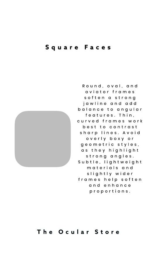 Eyewear Styling Tips for Square Faces: Balancing Angles with Soft Curves