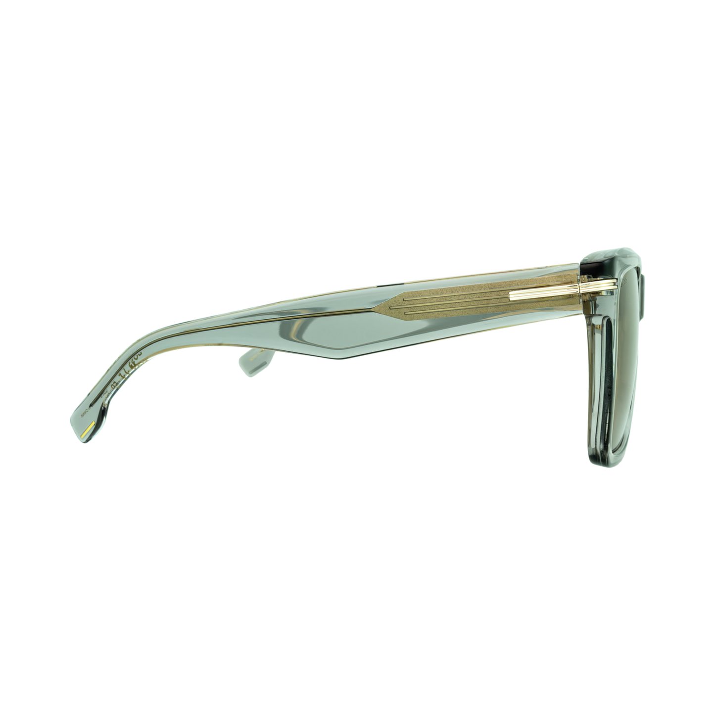 BOSS 1745/S KB7/2M Men's Square Sunglasses side angle