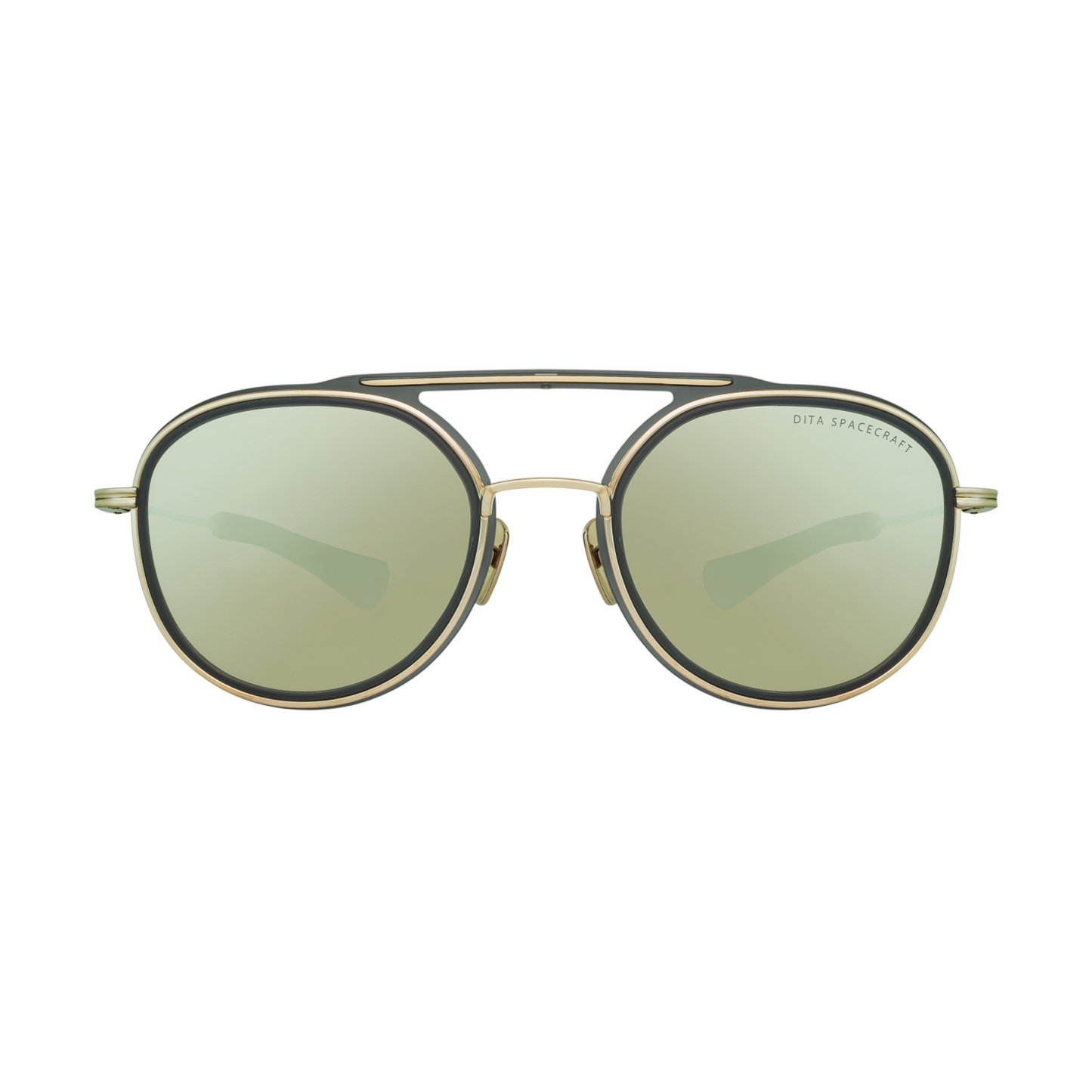 DITA Spacecraft 19017 C Grey Gold round Sunglasses