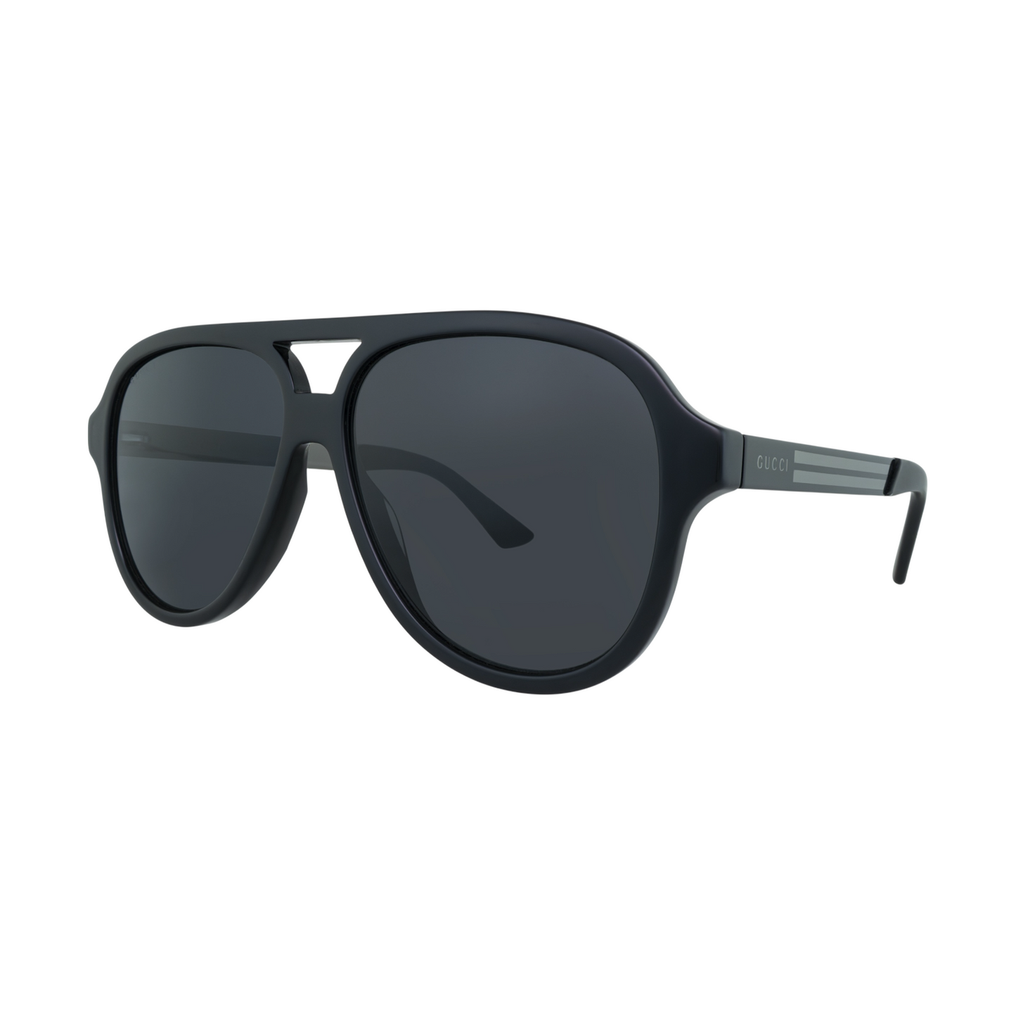 Gucci GG0688S 001 Pilot Sunglasses