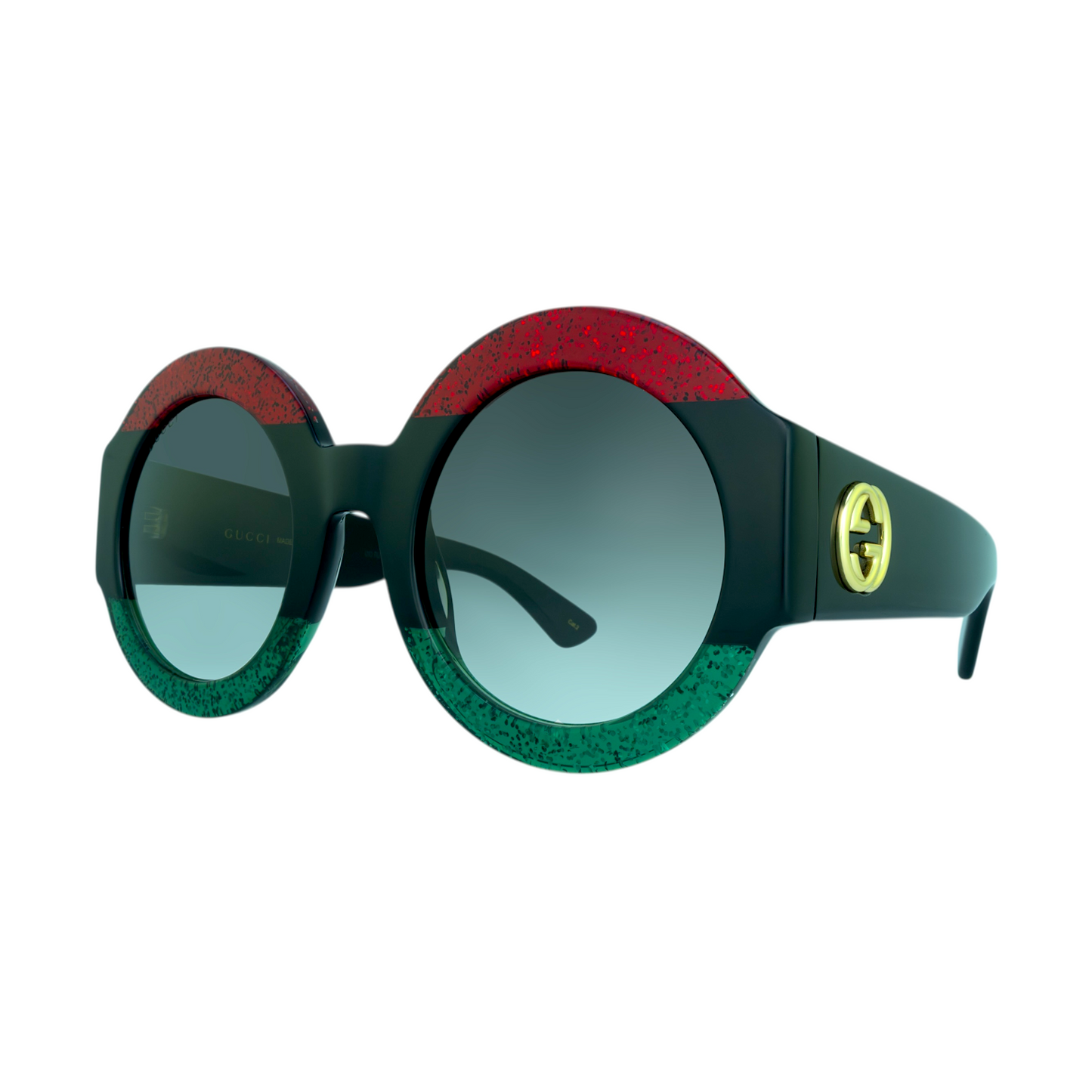 Gucci GG0084S 001 Round Sunglasses