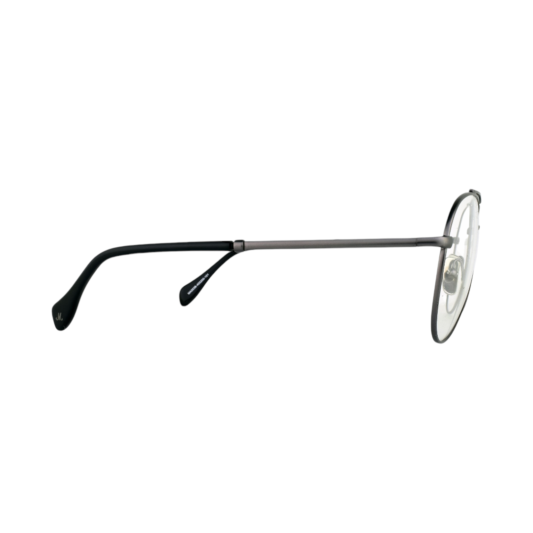 Marshall Mick (L) Gunmetal Eyeglasses, aviator shaped