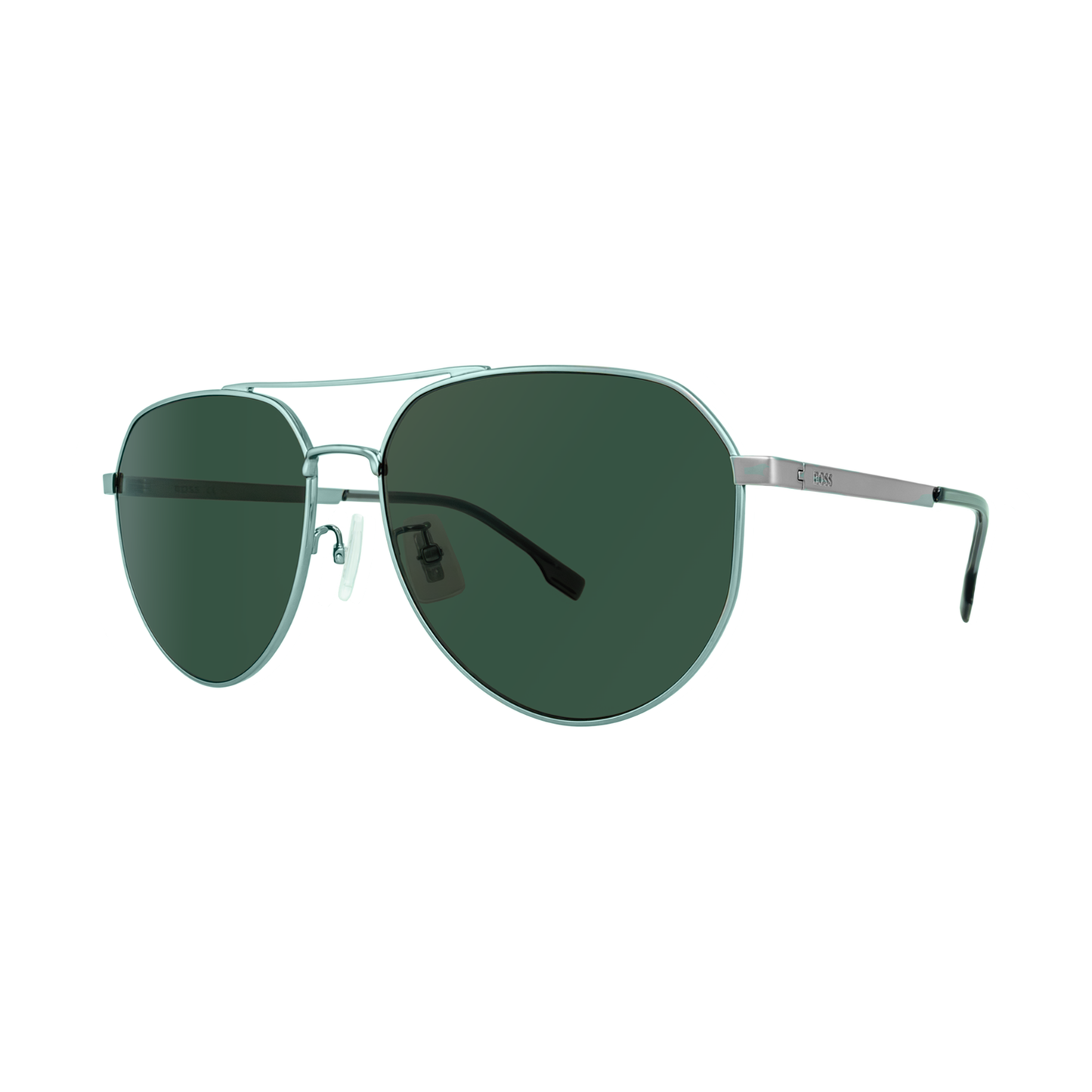 BOSS 1473/F/SK 06LB/IR Men's Pilot Titanium Sunglasses side view