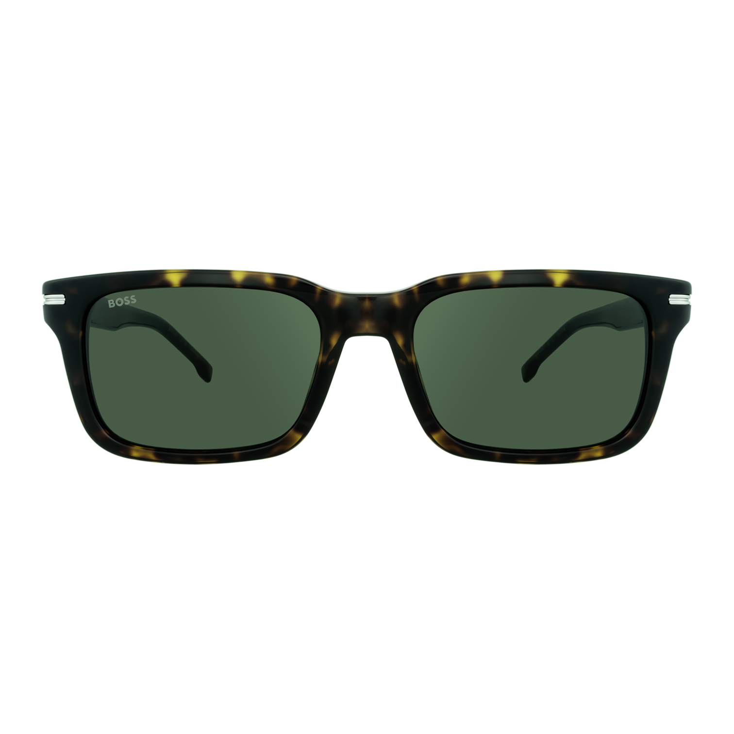 BOSS 1628/S 086/QT Havana Men's Rectangular Sunglasses
