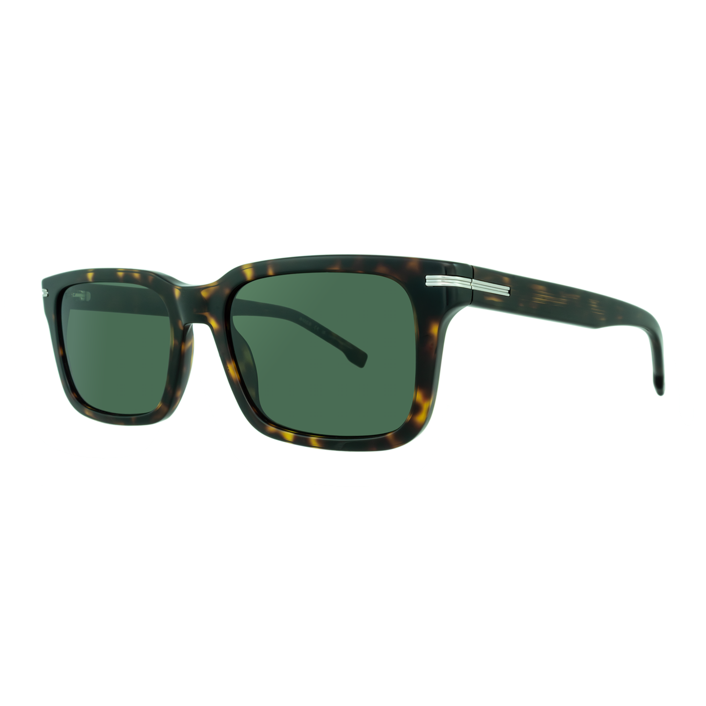 BOSS 1628/S 086/QT Havana Men's Rectangular Sunglasses side view