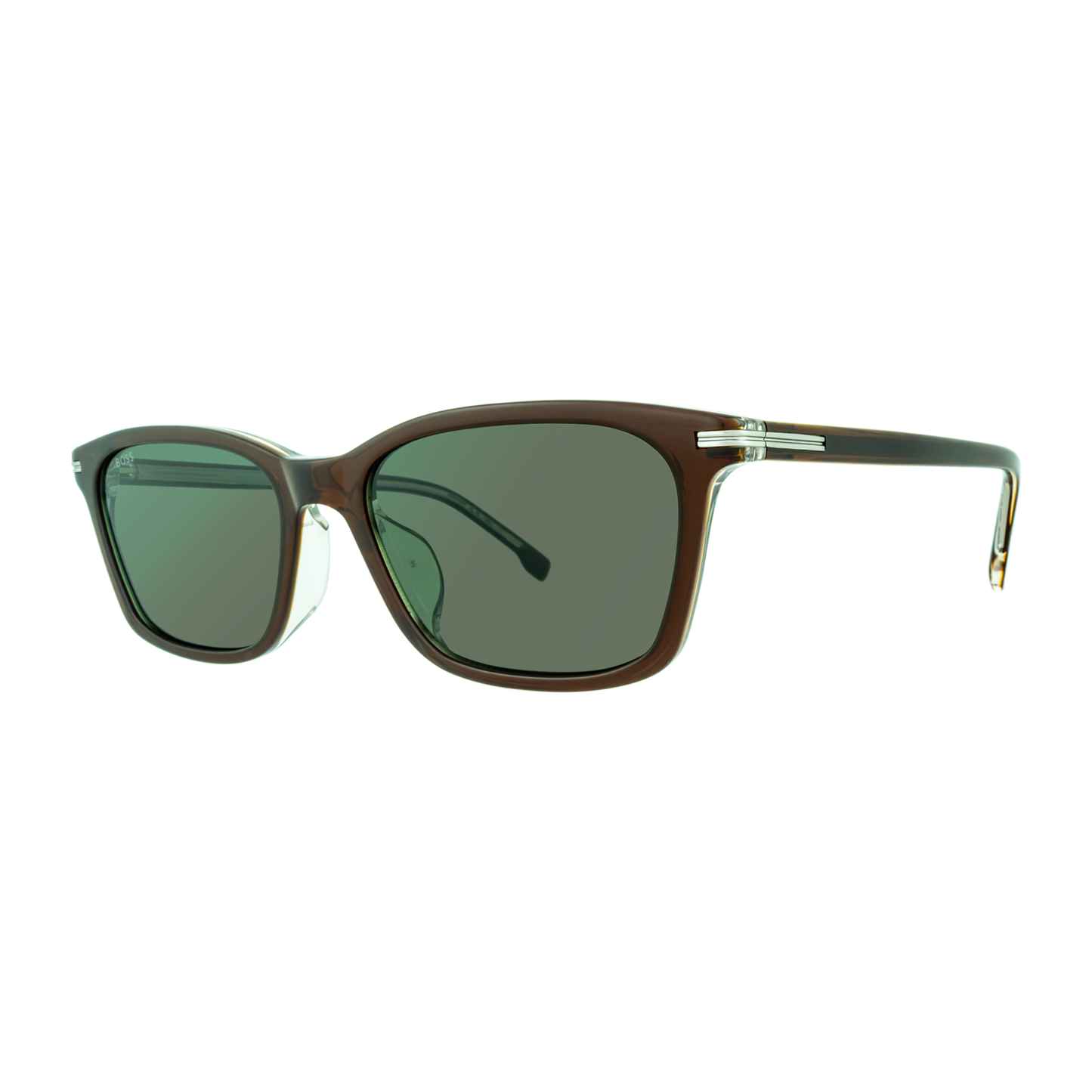 BOSS 1669/F/SK 09Q/QT Men's Retangular Sunglasses side angle