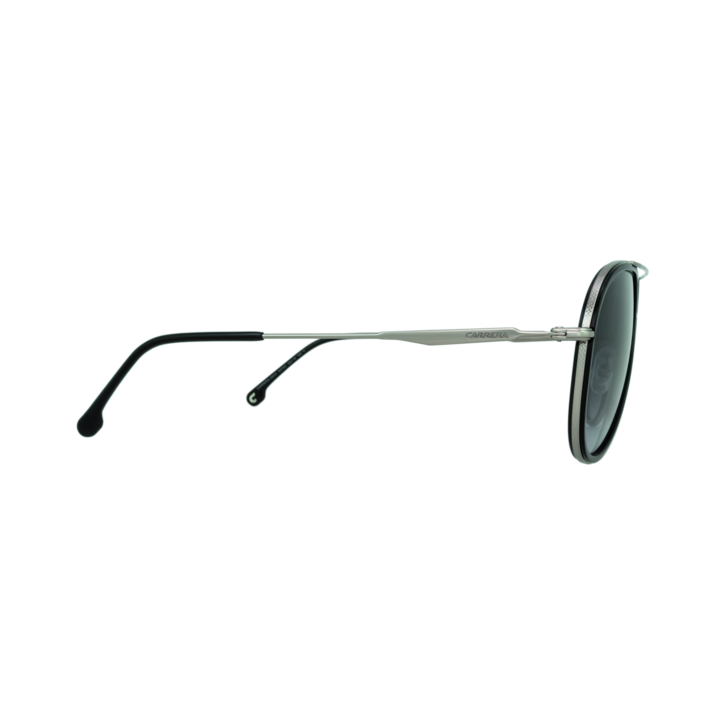 Carrera 295/S 807/9O Black Pilot Men's Sunglasses side angle