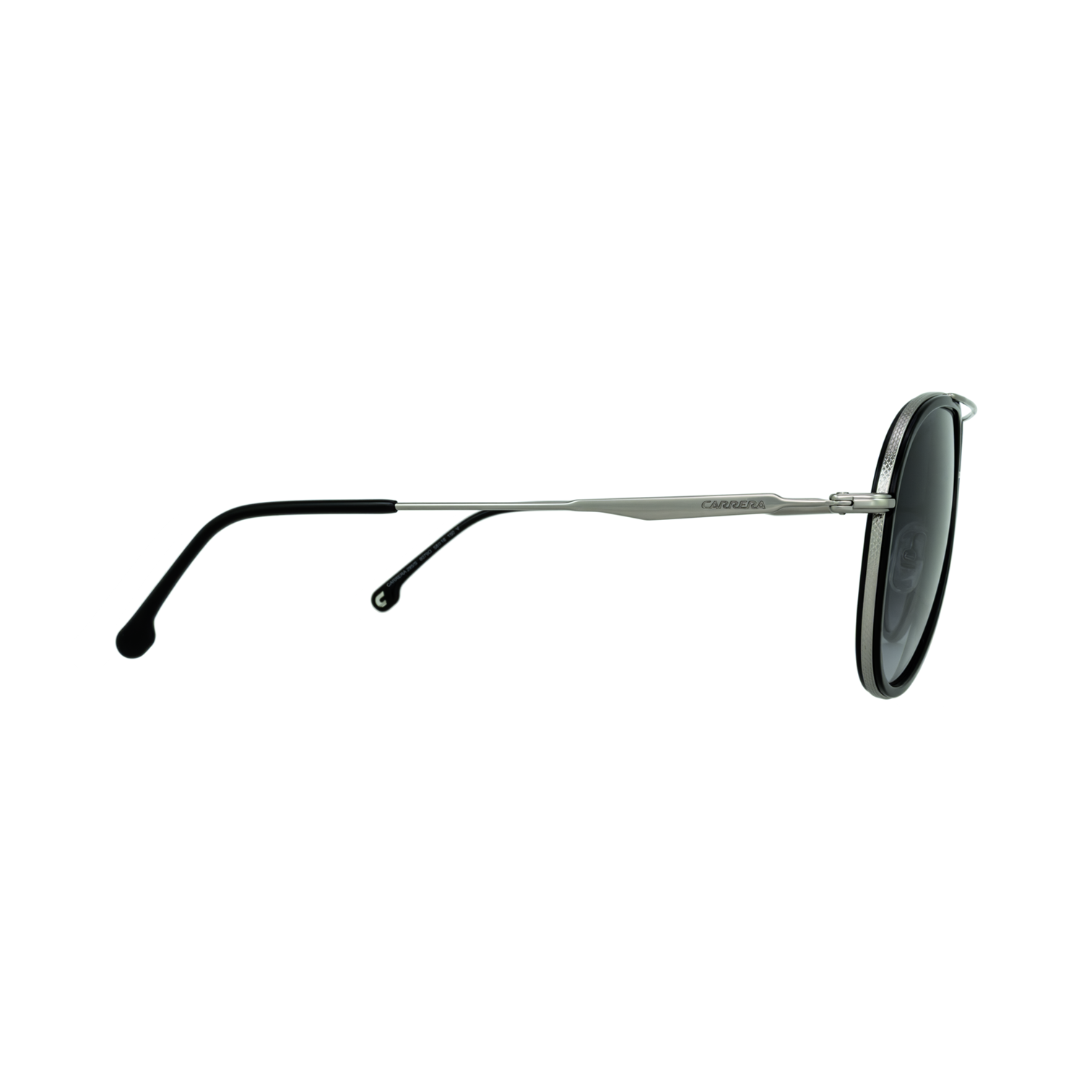 Carrera 295/S 807/9O Black Pilot Men's Sunglasses side angle