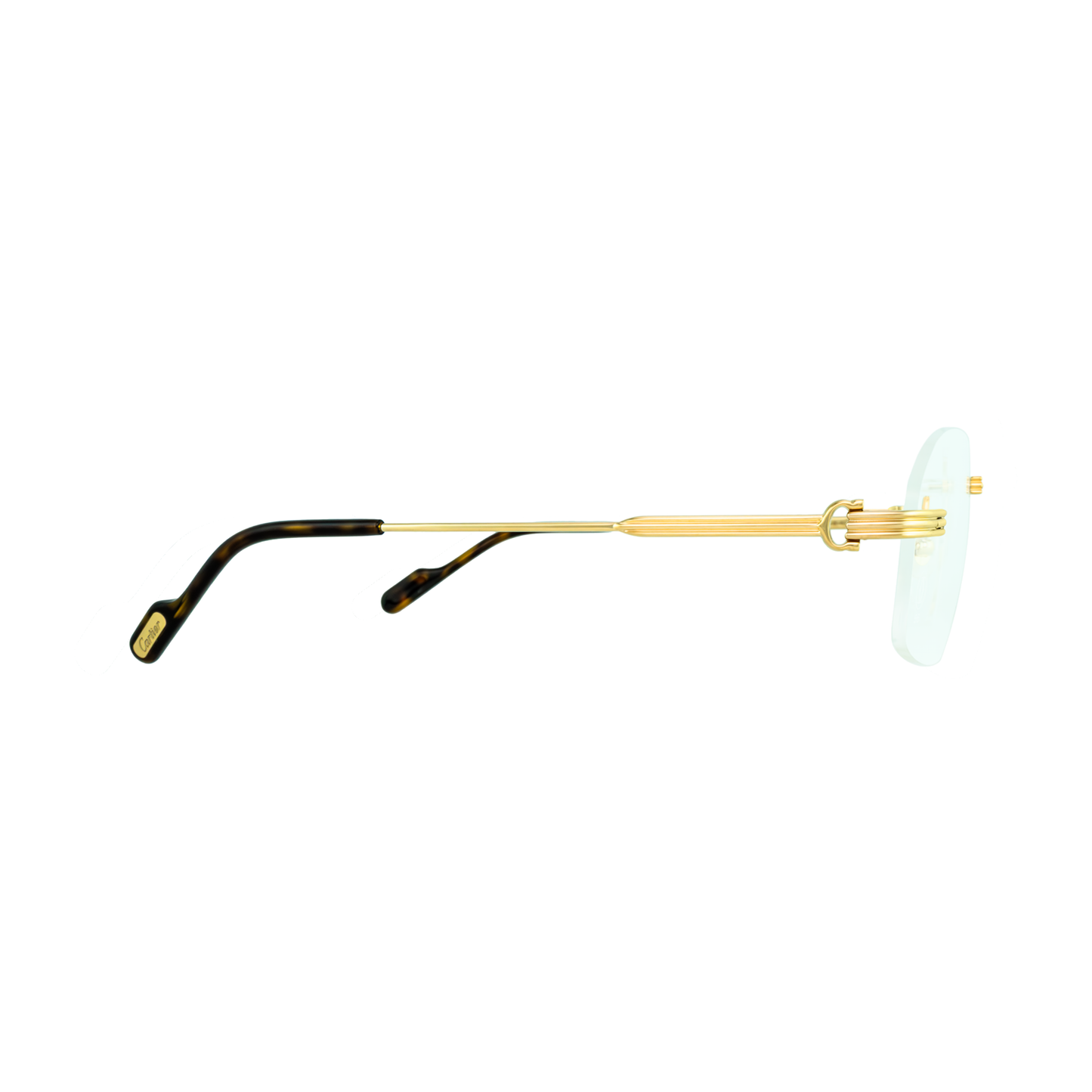 Cartier CT0284O 002 Rimless Eyeglasses side view