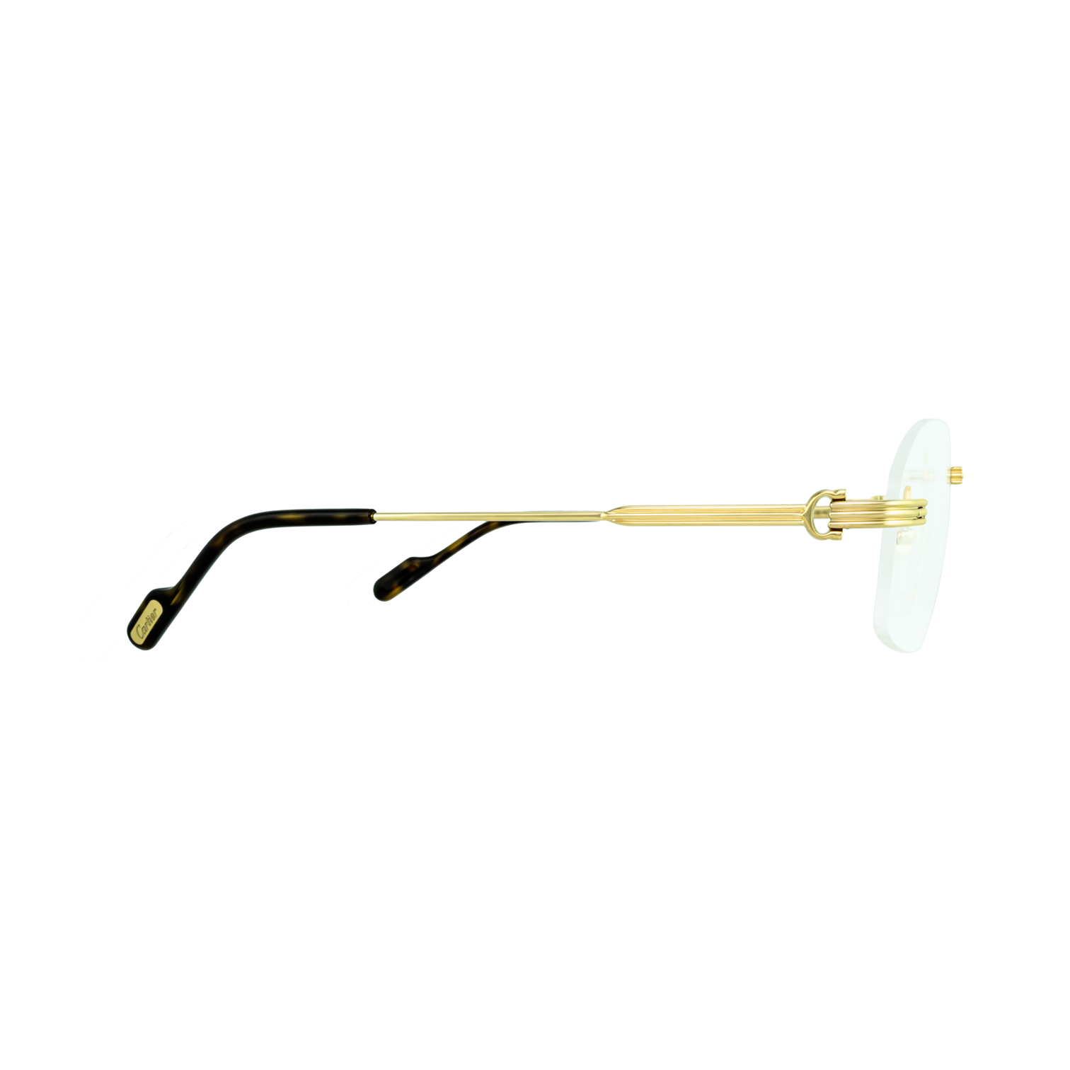 Cartier CT0284O 002 Rimless Eyeglasses side view