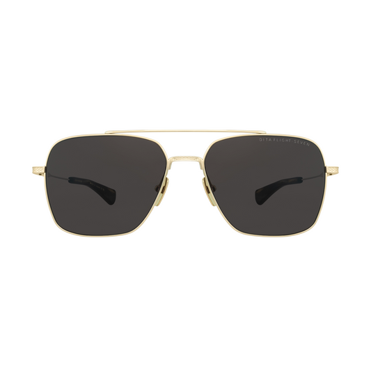 DITA Flight-Seven DTS111 02 White Gold with Grey Sunglasses