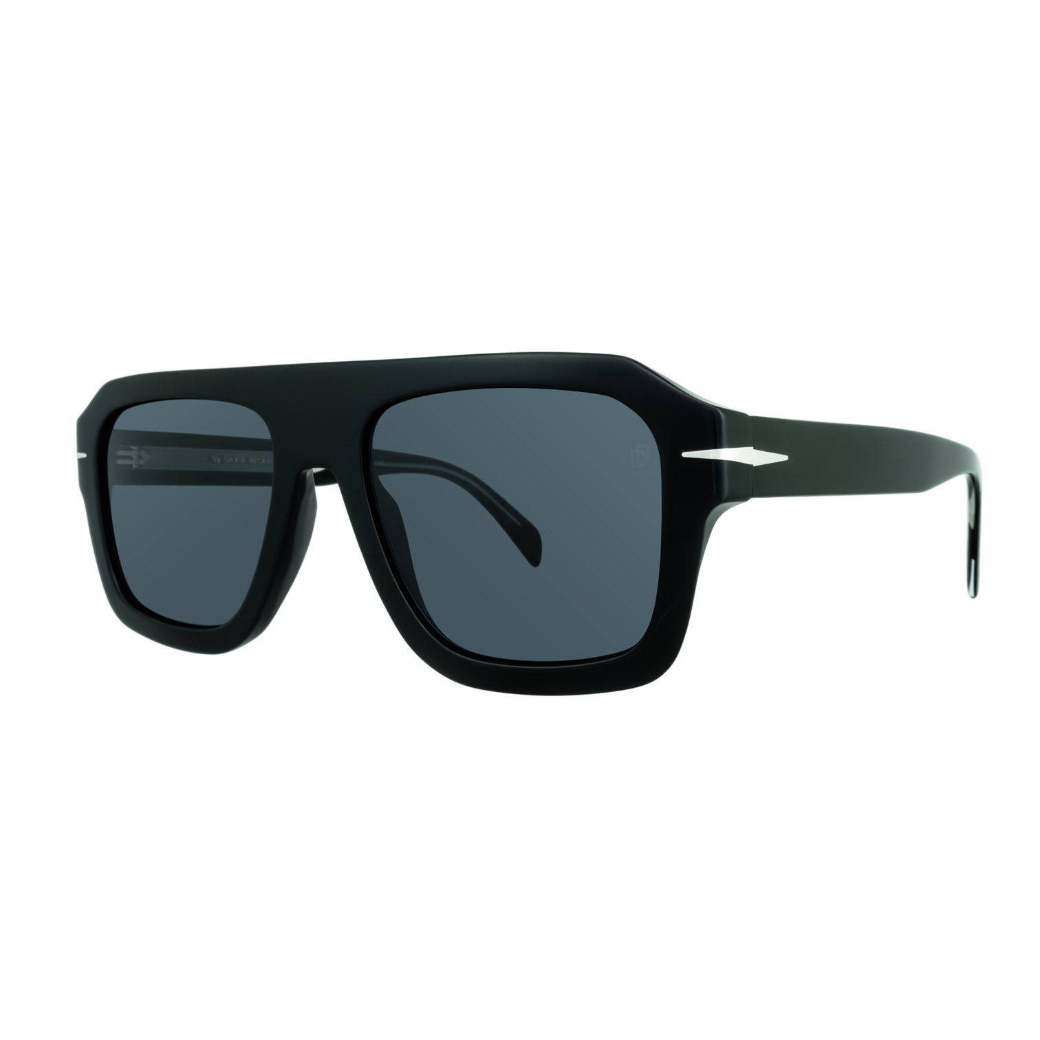 David Beckham DB7127/S 807/KU Rectangular Men Sunglasses side angle