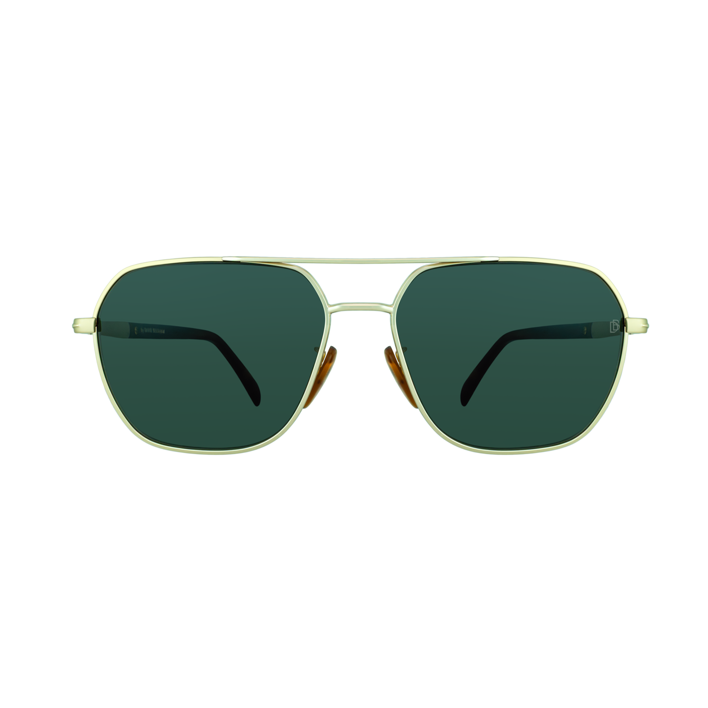 David Beckham DB 1128/G 06J QT Men's Gold Havana Sunglasses