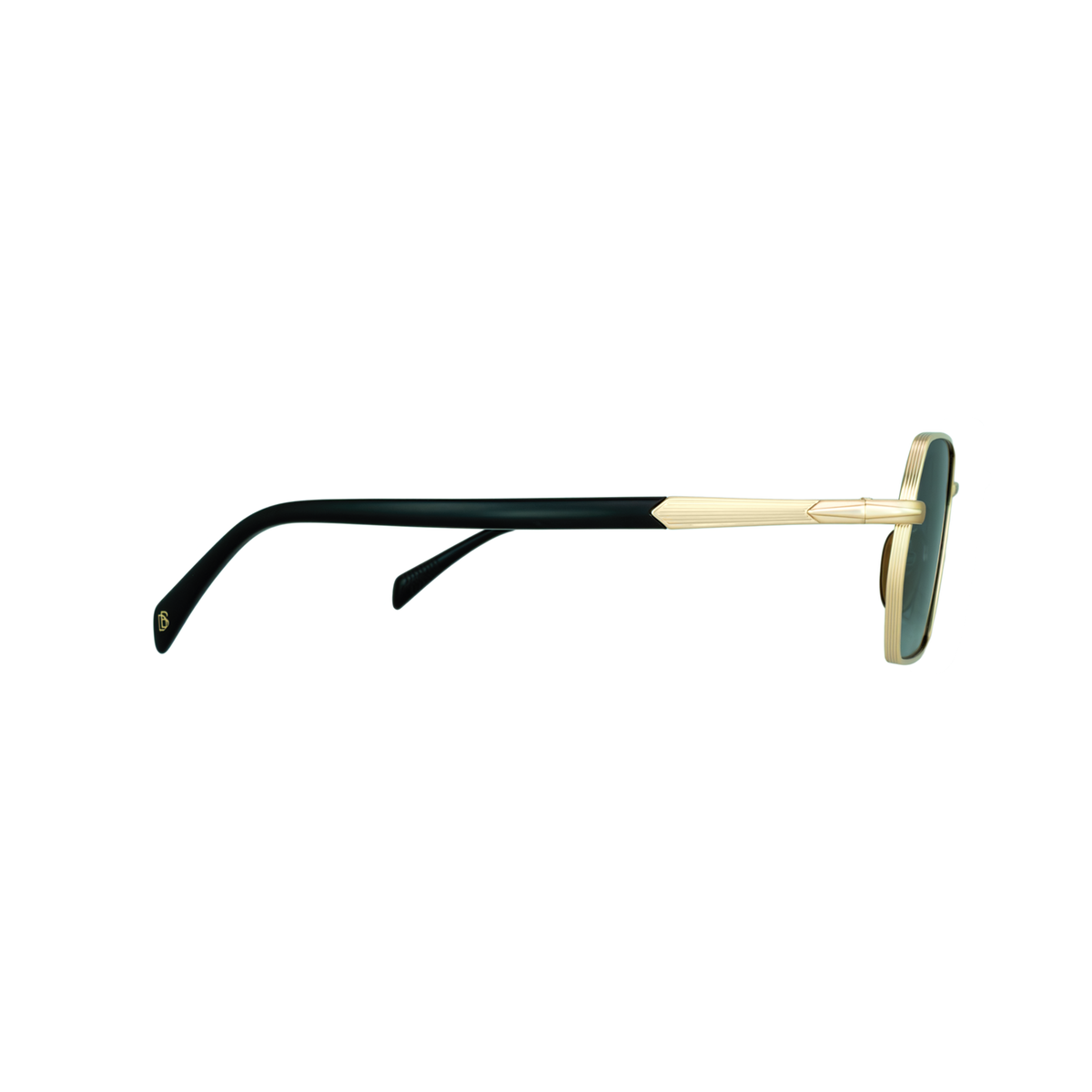 David Beckham DB 1174/S RHL 1V Geometric Rectangular Unisex Sunglasses side view