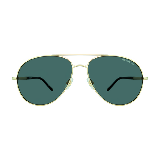 Mont Blanc MB0068S 002 Aviator SUNGLASSES