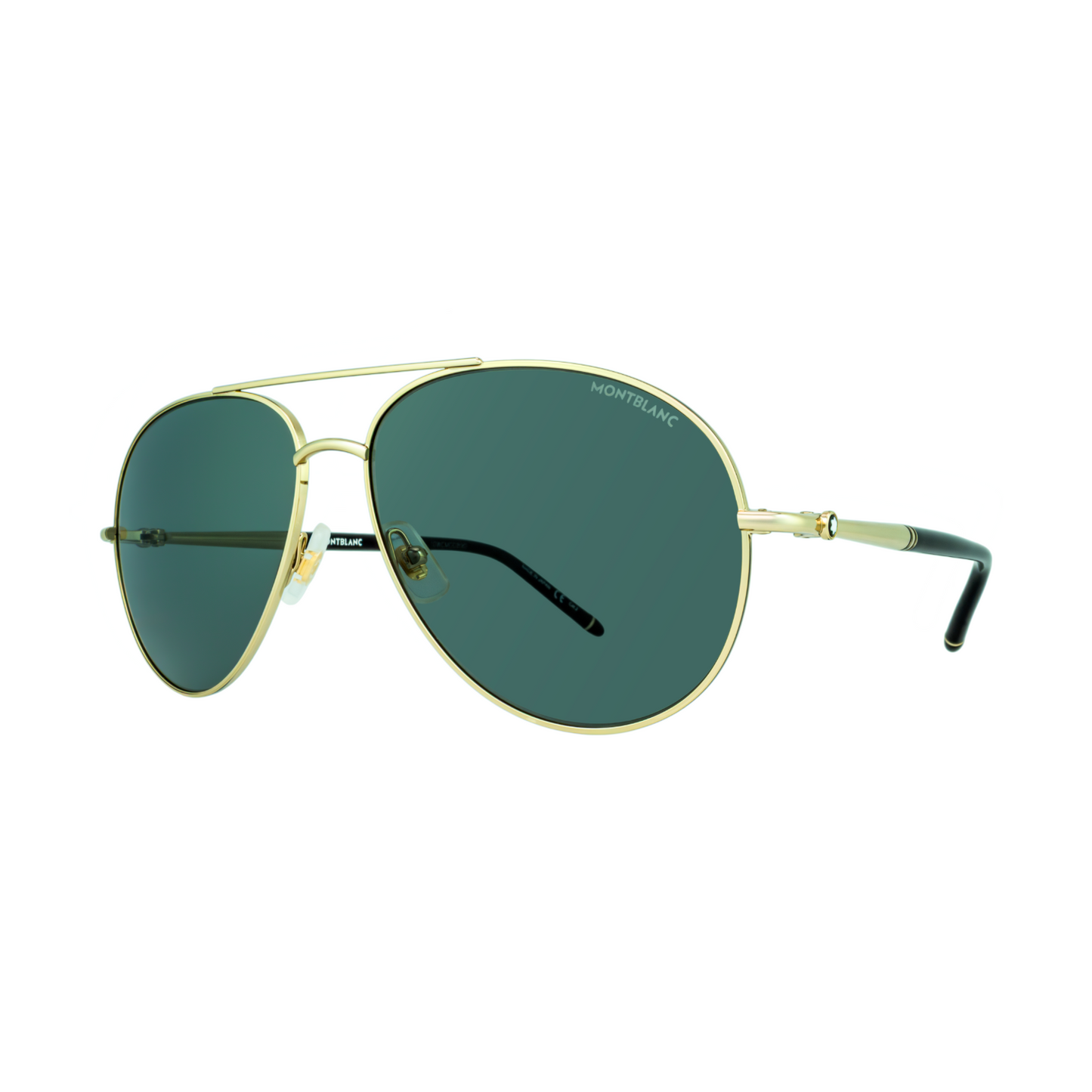 Mont Blanc MB0068S 002 Aviator SUNGLASSES