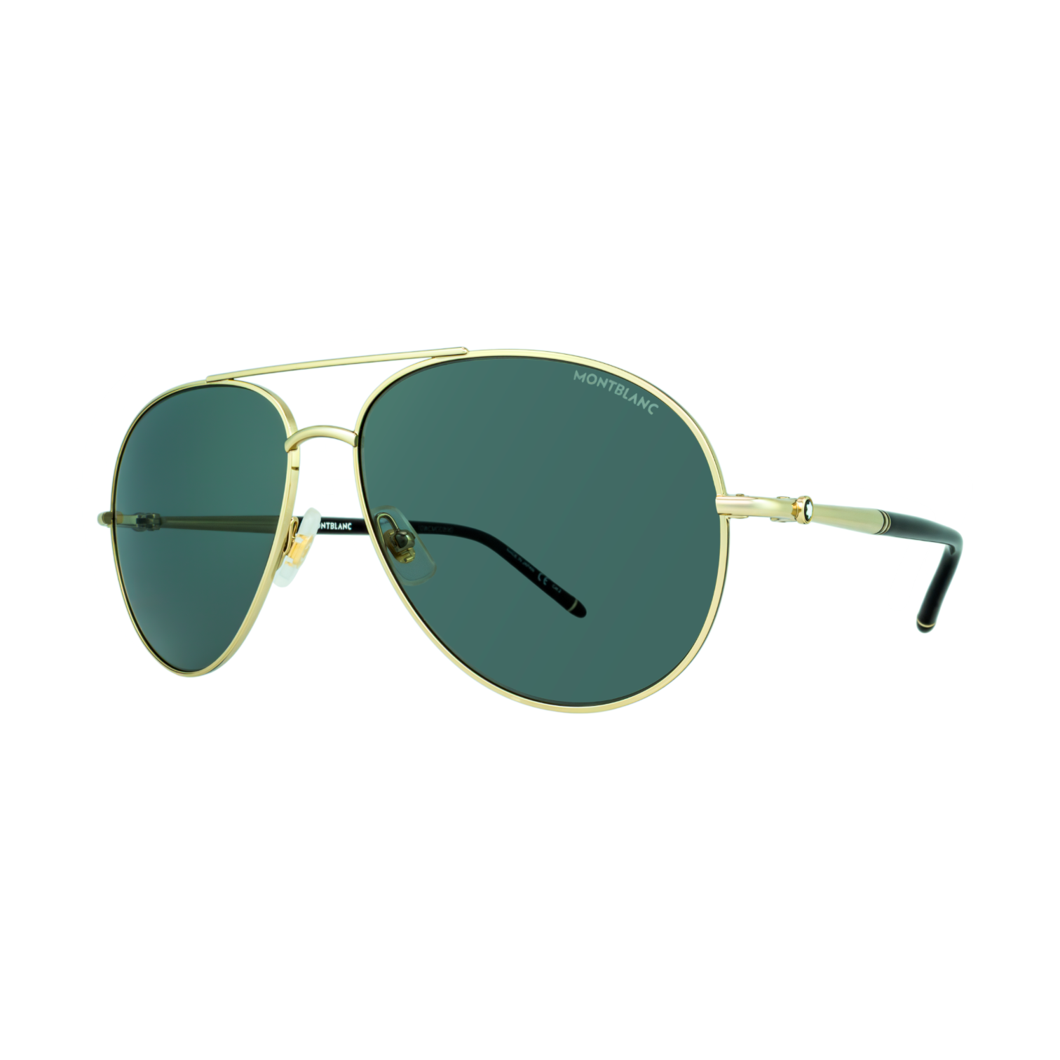 Mont Blanc MB0068S 002 Aviator SUNGLASSES