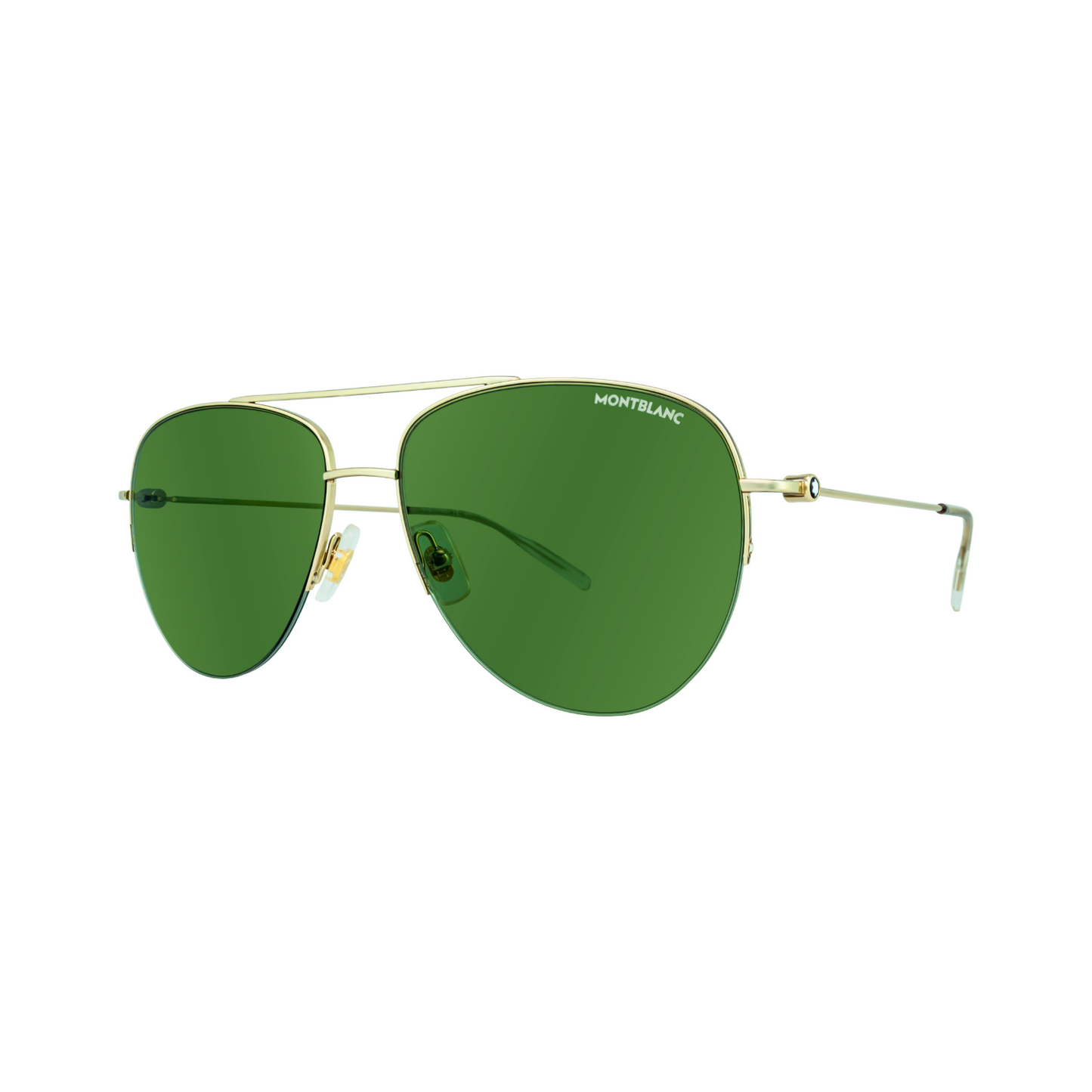 Montblanc MB0074S 003 Aviator Sunglasses