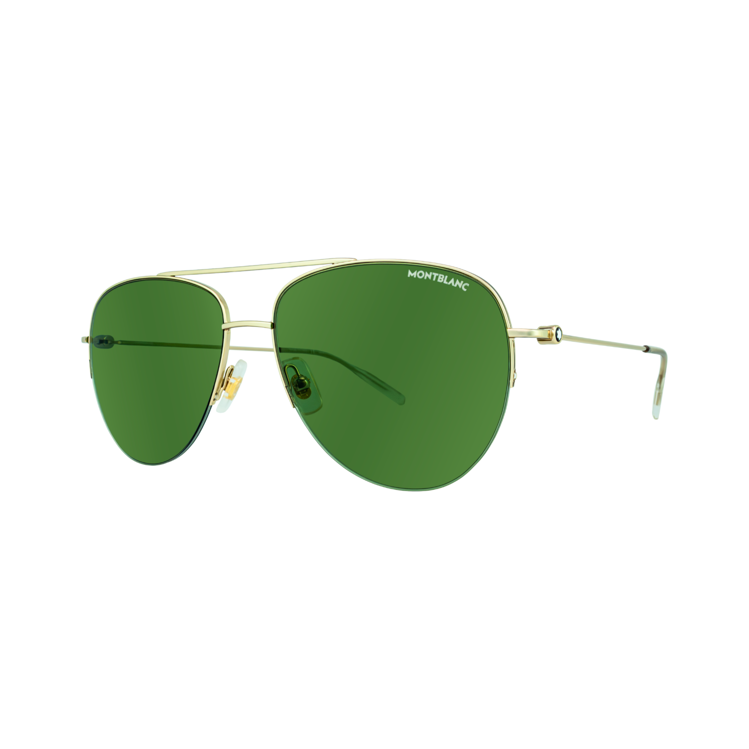 Montblanc MB0074S 003 Aviator Sunglasses