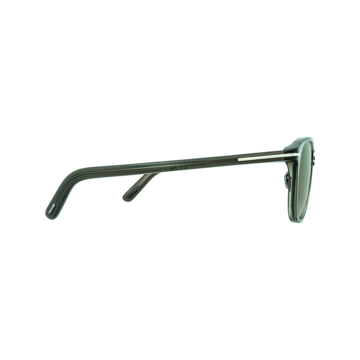 Tom Ford FT1049-D 20J Shiny Grey Square Sunglasses