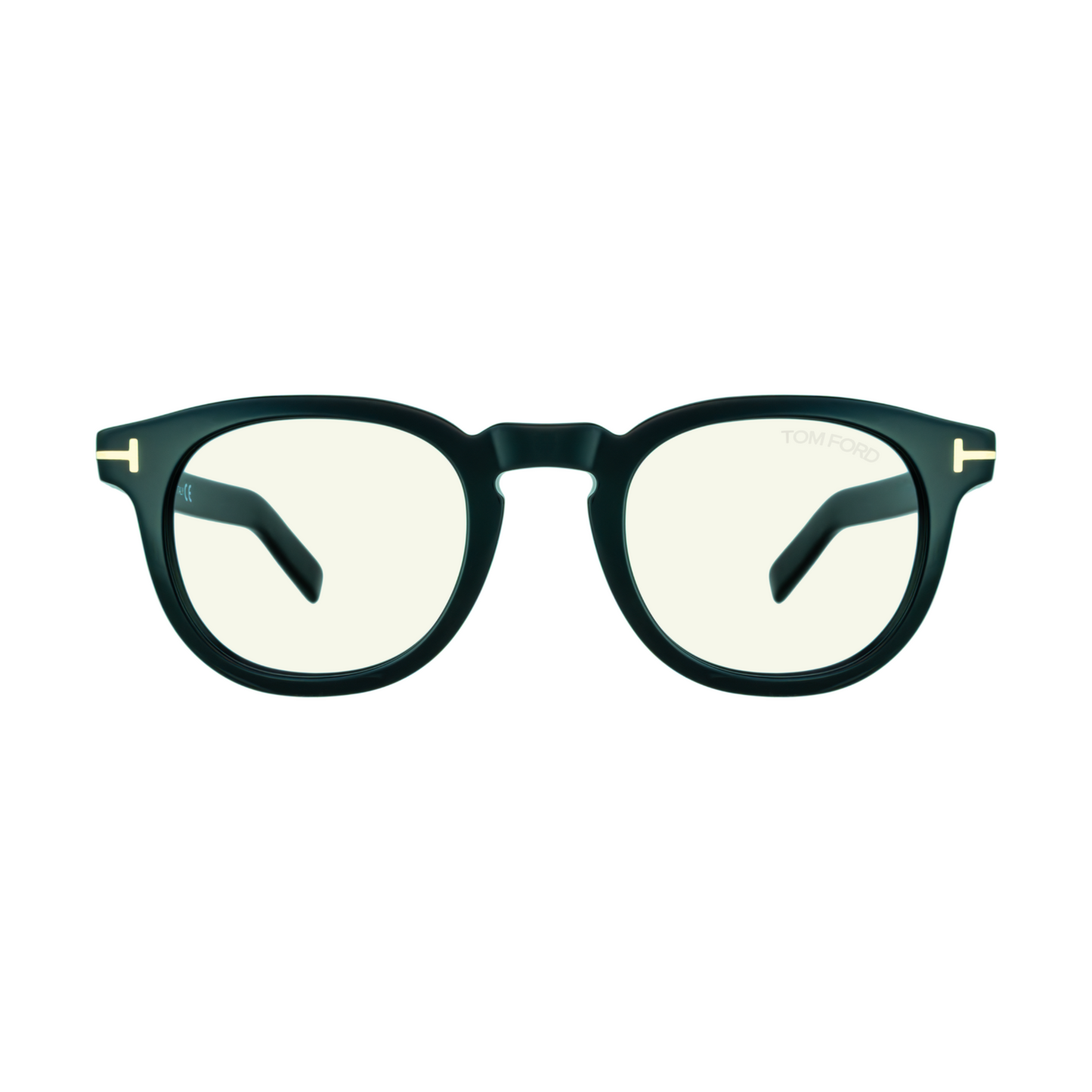 Tom Ford TF 5629-B 001 Blue Blocker Bold Eyeglasses