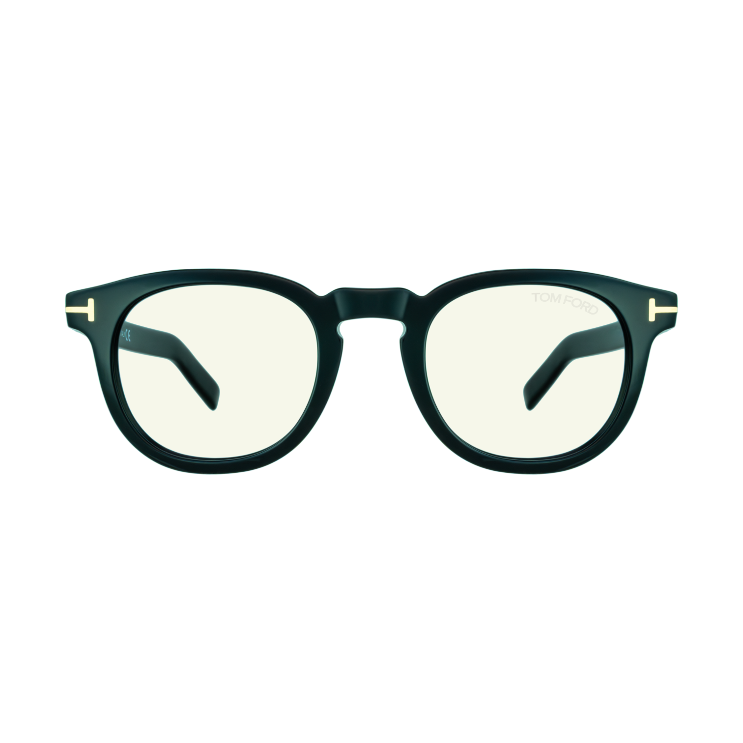 Tom Ford TF 5629-B 001 Blue Blocker Bold Eyeglasses