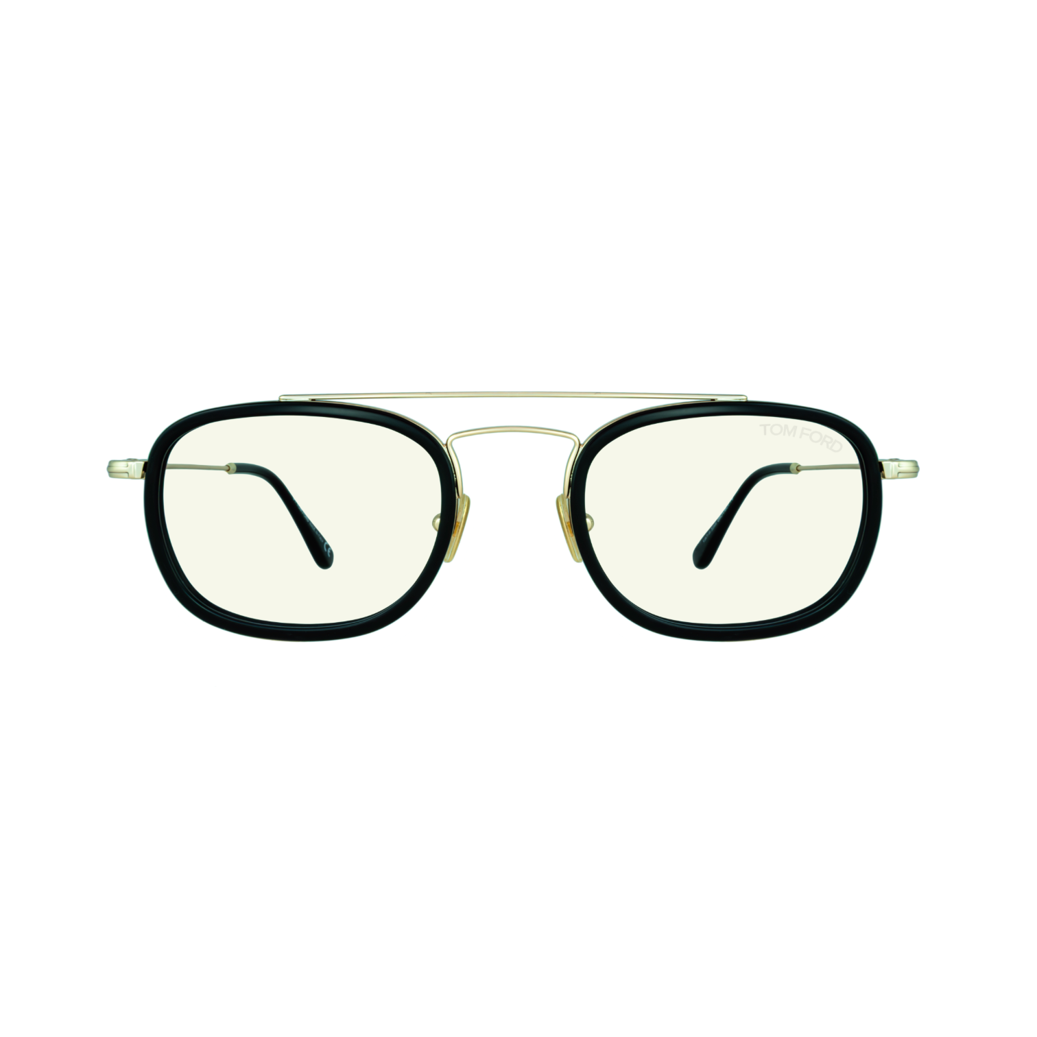Tom Ford TF 5677-B 001 Blue Blocker Eyeglasses