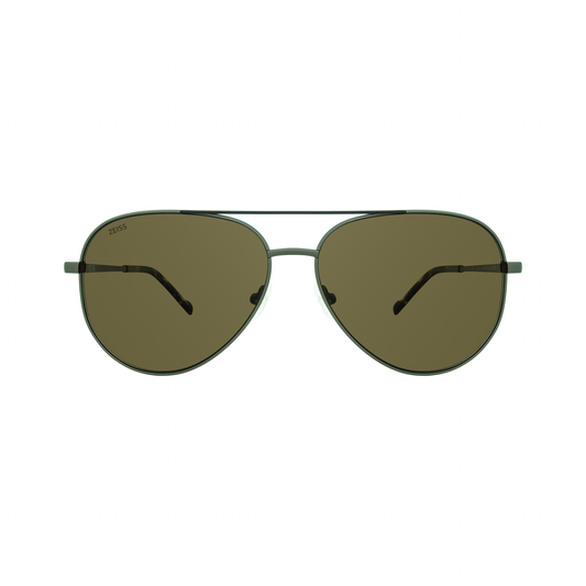 ZEISS ZS24150SP 003 Matte Black & Dark Gun Polarized Men's Sunglasses