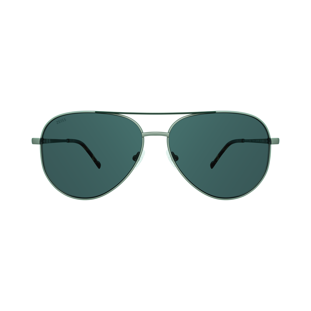 ZEISS ZS24150SP 324 Satin Green & Dark Ruthenium Polarized Men's Sunglasses