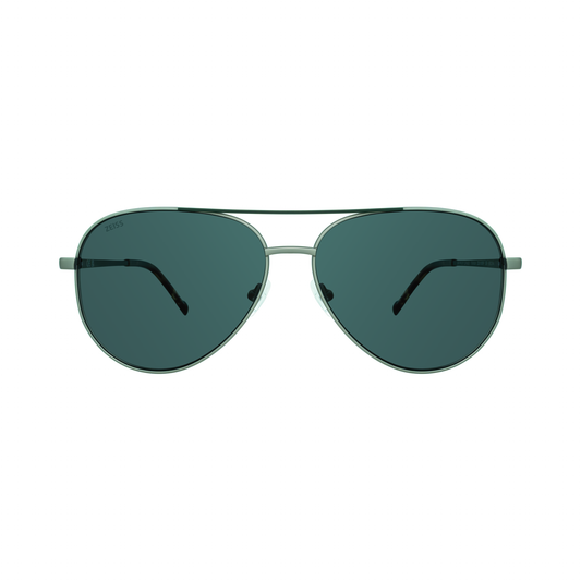 ZEISS ZS24150SP 324 Satin Green & Dark Ruthenium Polarized Men's Sunglasses