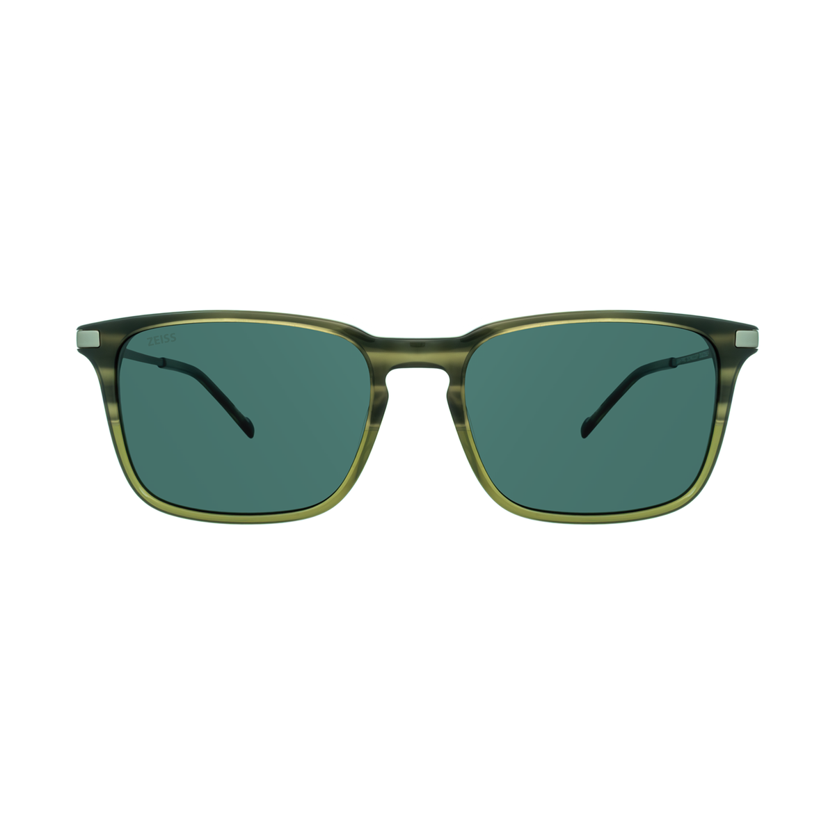 ZEISS ZS24720SLP 275 Rectangle stripped khaki Polarised Sunglasses