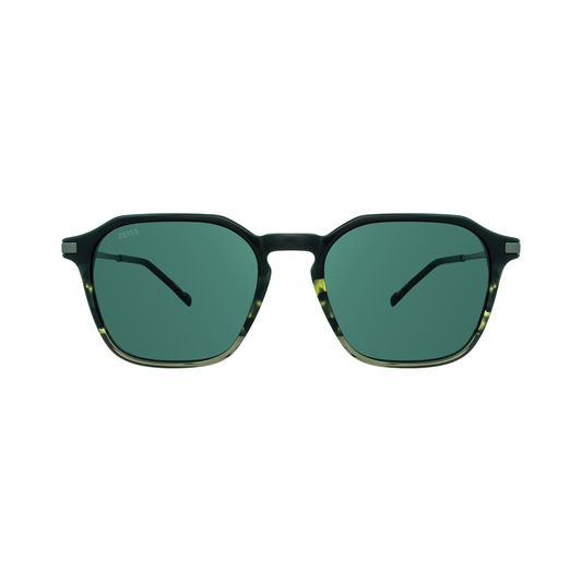 ZEISS ZS24721SLP 009 Black and khaki Rectangle Polarised Sunglasses