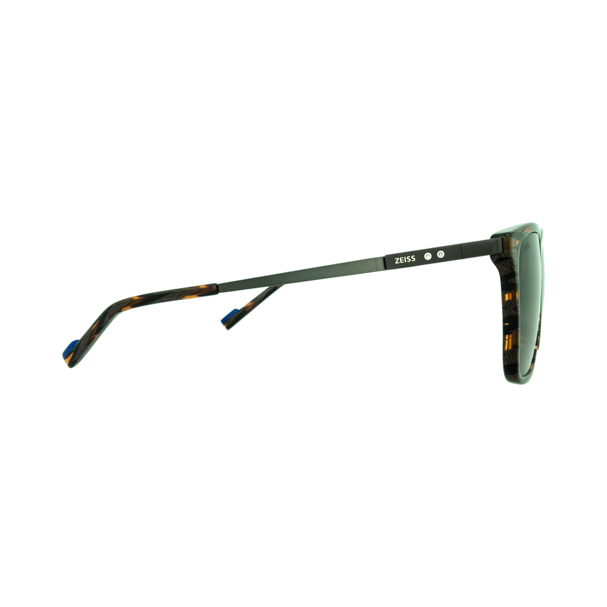 ZEISS ZS23716S 218 Square Sunglasses with Brown Lenses