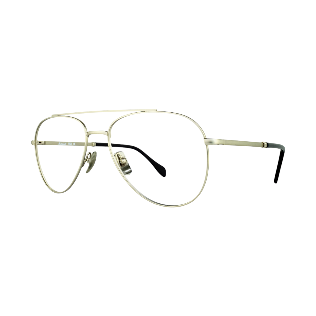 Marshall Mick (L) Gold Eyeglasses Marshall Eyewear