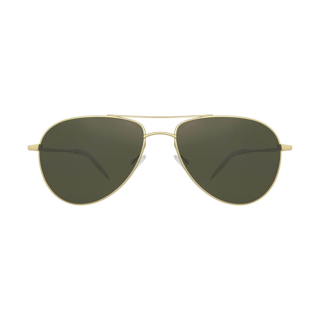 Oliver Peoples Benedict OV1002s 5035/p1 Sunglasses, aviator shape, pilot shape, polarised