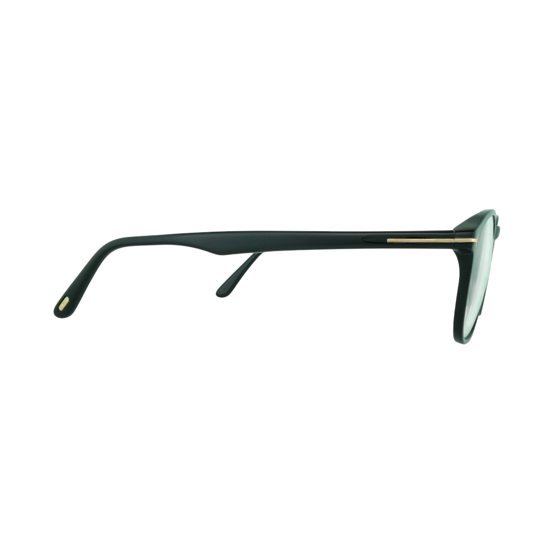 Tom Ford TF 5680-B F5680-B/V 001 Eyeglasses – Luxury Black Acetate Unisex Glasses at The Ocular Store
