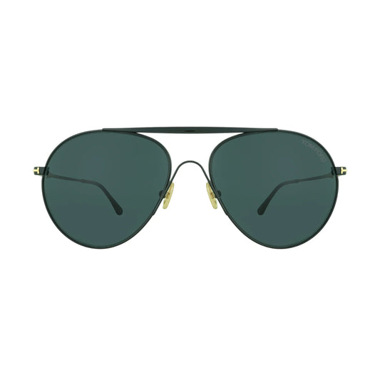 Tomford Smith TF 773/s 01V Sunglasses - Large / Black / Metal - Sunglasses