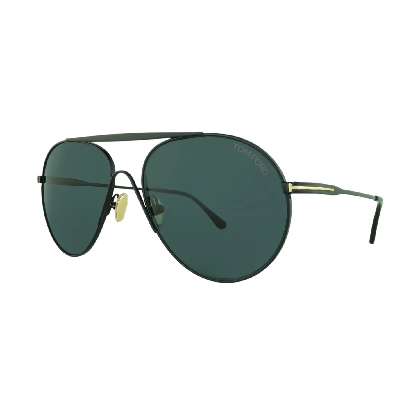 Tomford Smith TF 773/s 01V Sunglasses - Large / Black / Metal - Sunglasses