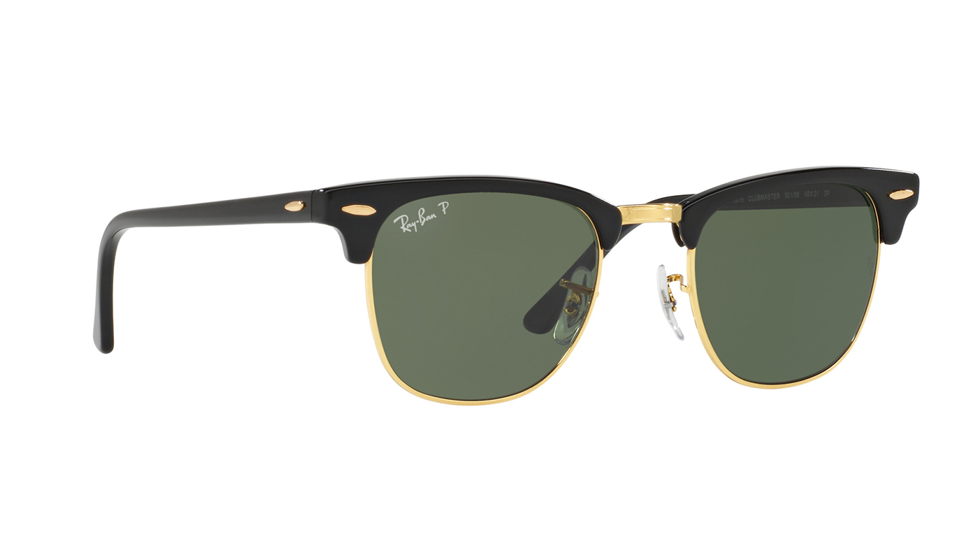 Ray-Ban Clubmaster Polarized Green RB3016 901/58